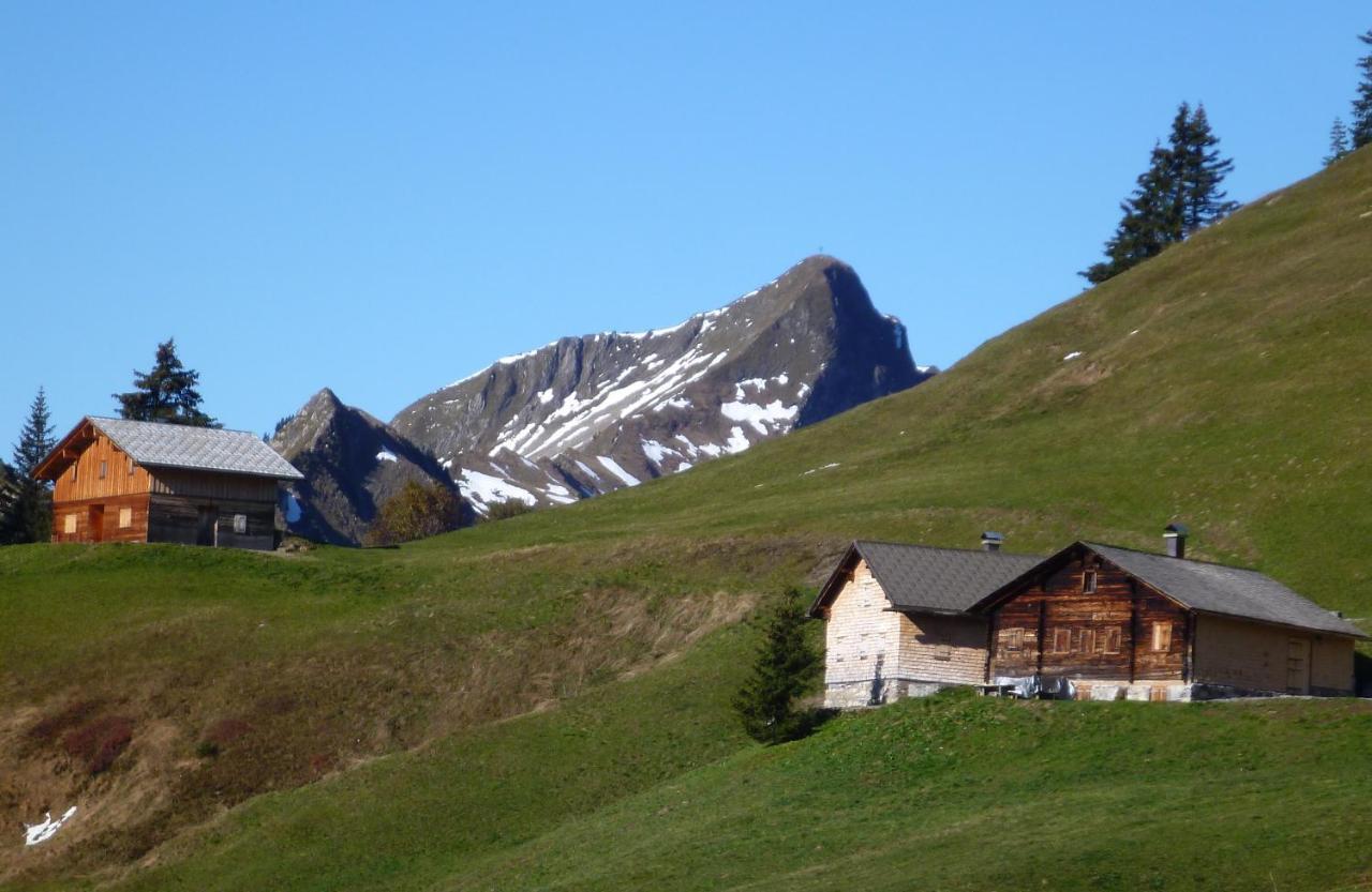 Apartamento Urlaub Bei Moses Schoppernau Exterior foto